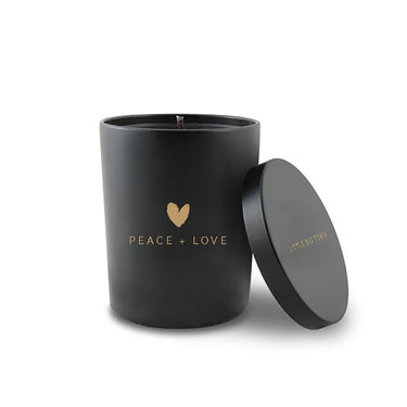PEACE AND LOVE LBT CANDLE